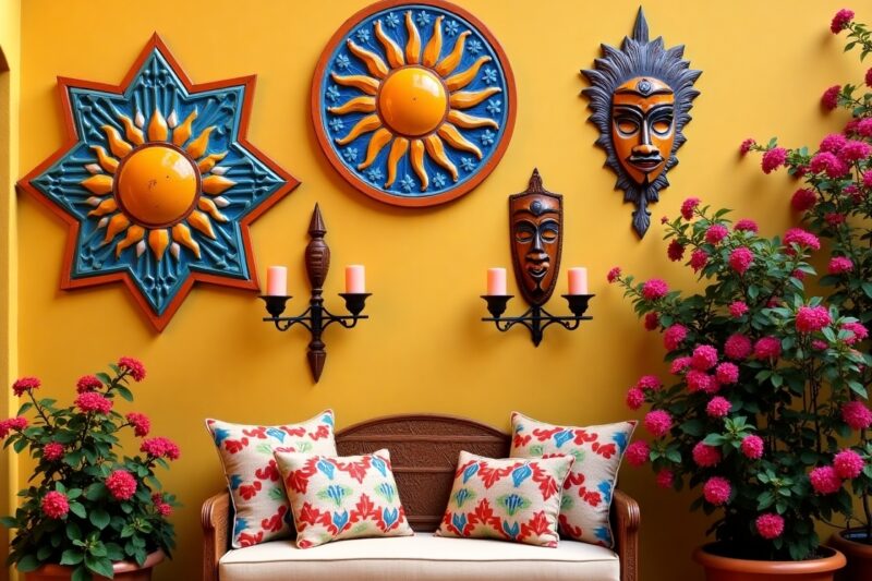Vibrant & Bold: 15 Mexican Wall Art Ideas You’ll Love