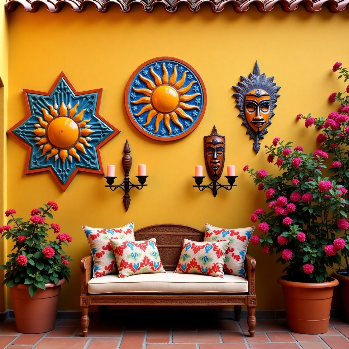 Vibrant & Bold: 15 Mexican Wall Art Ideas You’ll Love