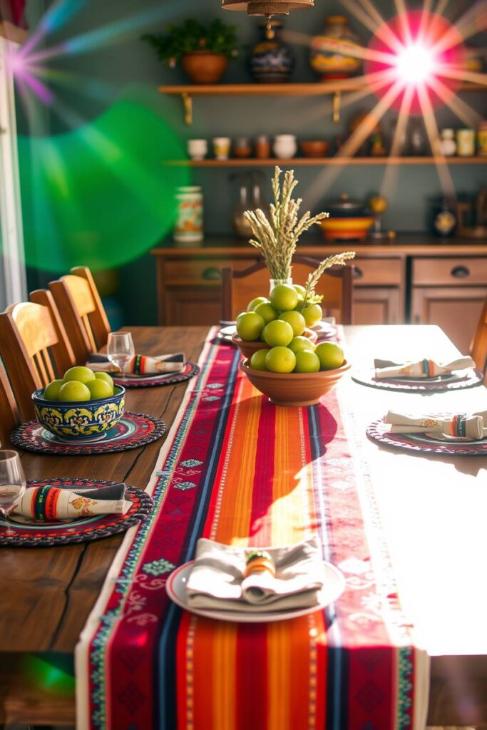 Handwoven Mexican Textiles & Table Runners