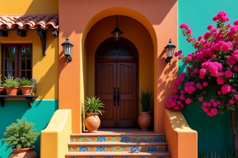 25 Stunning Mexican House Facade Ideas to Inspire Your Next Makeover 🇲🇽🌵