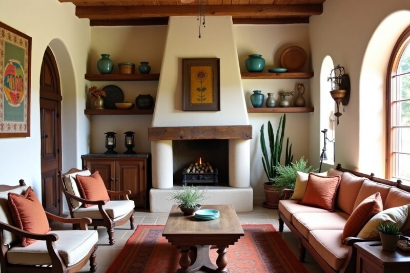 Rustic Mexican Farmhouse Decor Ideas for Small Spaces