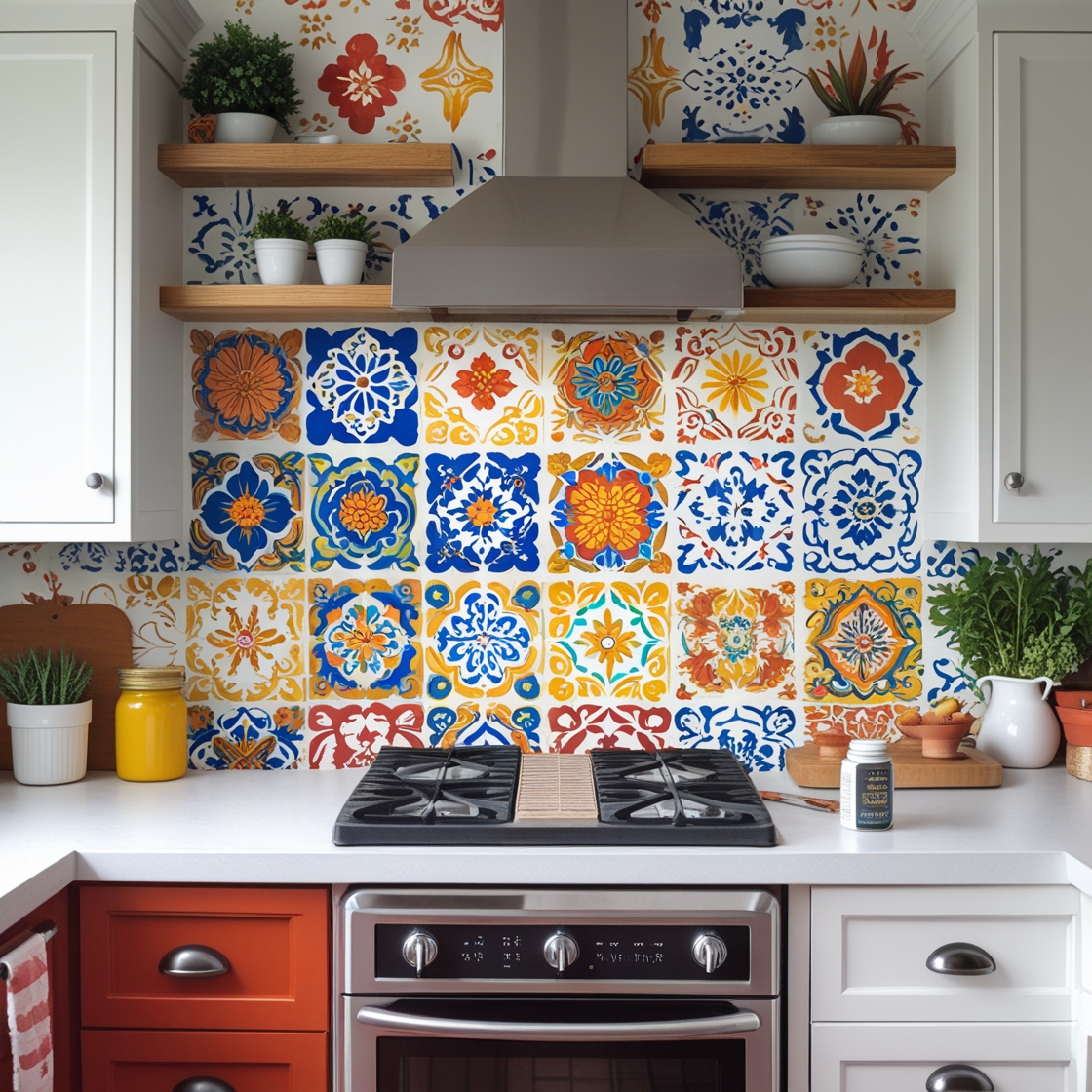 Budget-Friendly Talavera Tile Backsplash DIY Ideas You Can Shop Today